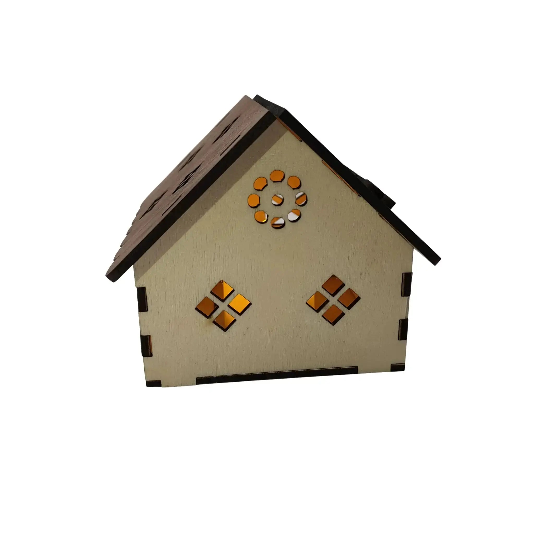 Quaint Tealight House Burn Wow