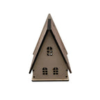 A-Frame Tealight House Burn Wow