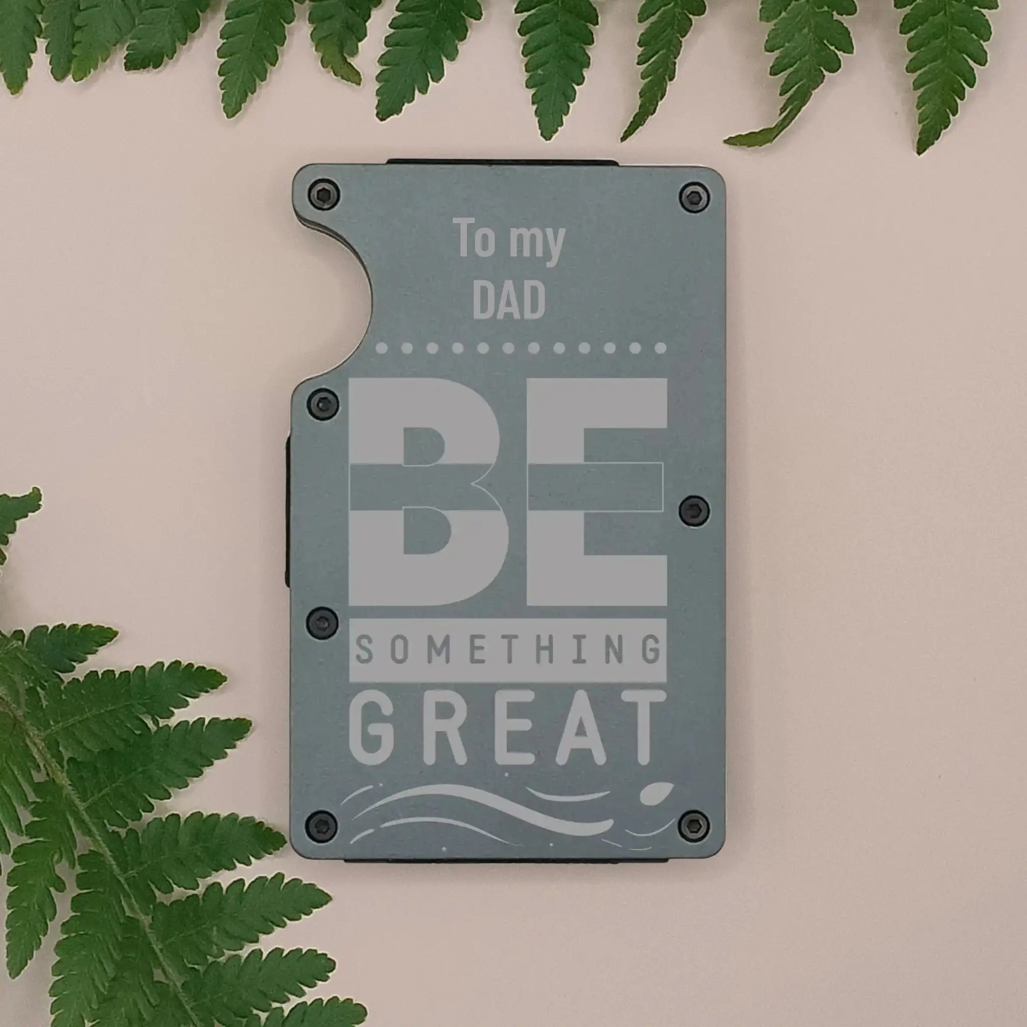 Be Great Minimalist Wallet Burn Wow