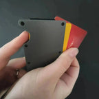 Aluminum Minimalist Wallet Copy Burn Wow