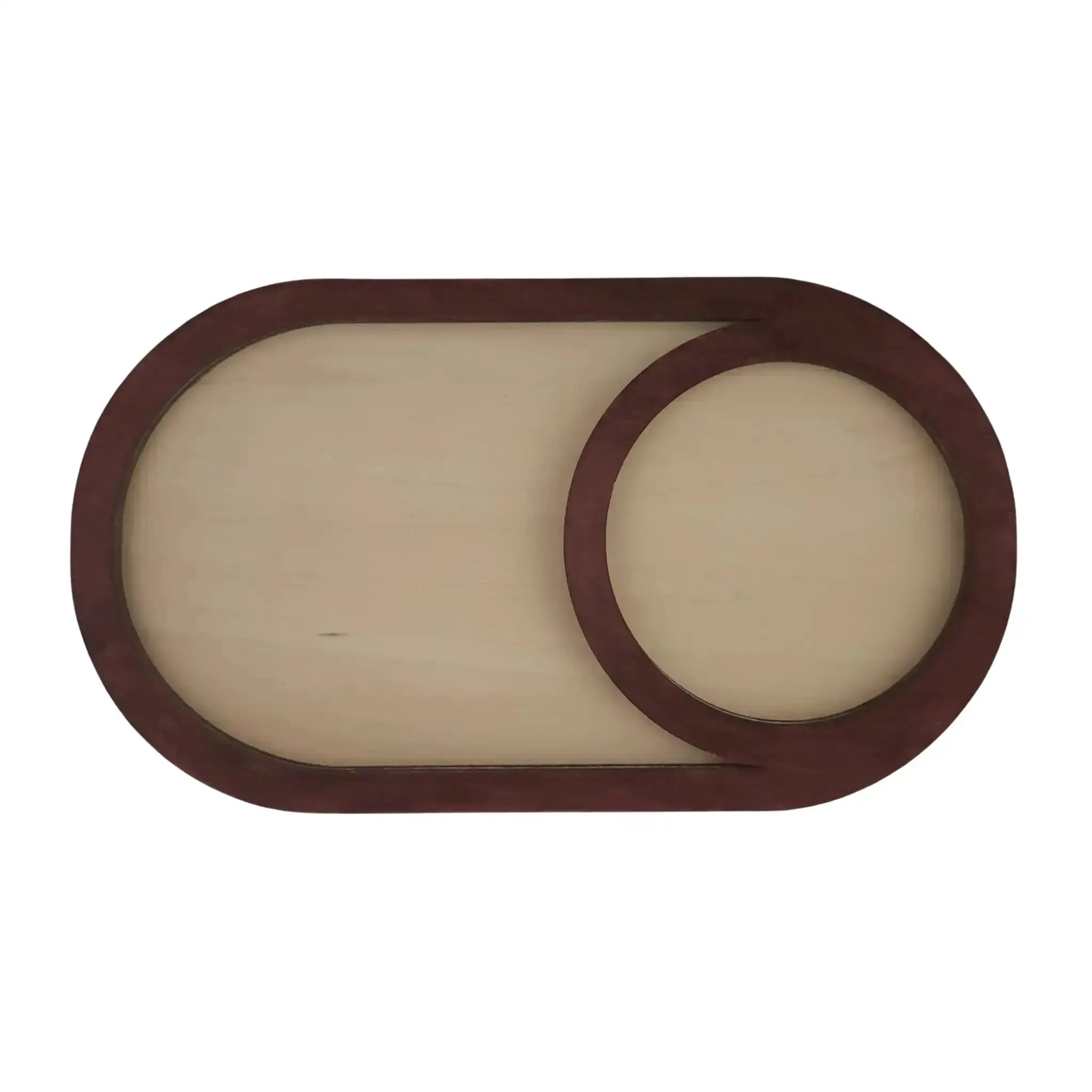 Dad Designs Wooden Coffee Tray Burn Wow
