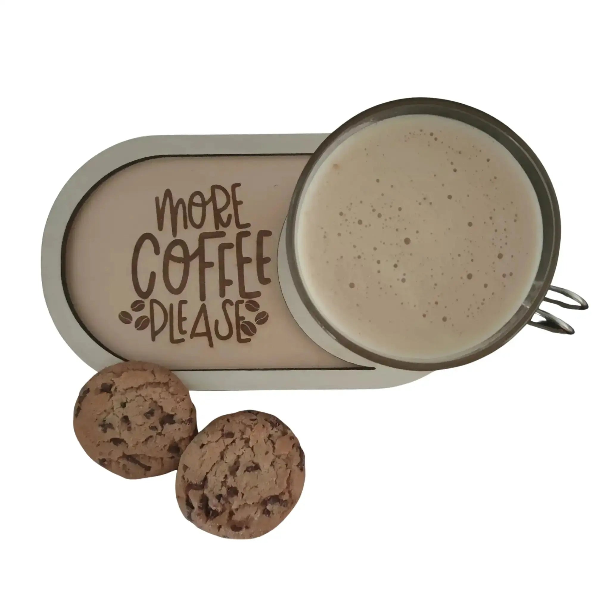 Dad Designs Wooden Coffee Tray Burn Wow