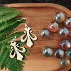 Crown Natural Earrings
