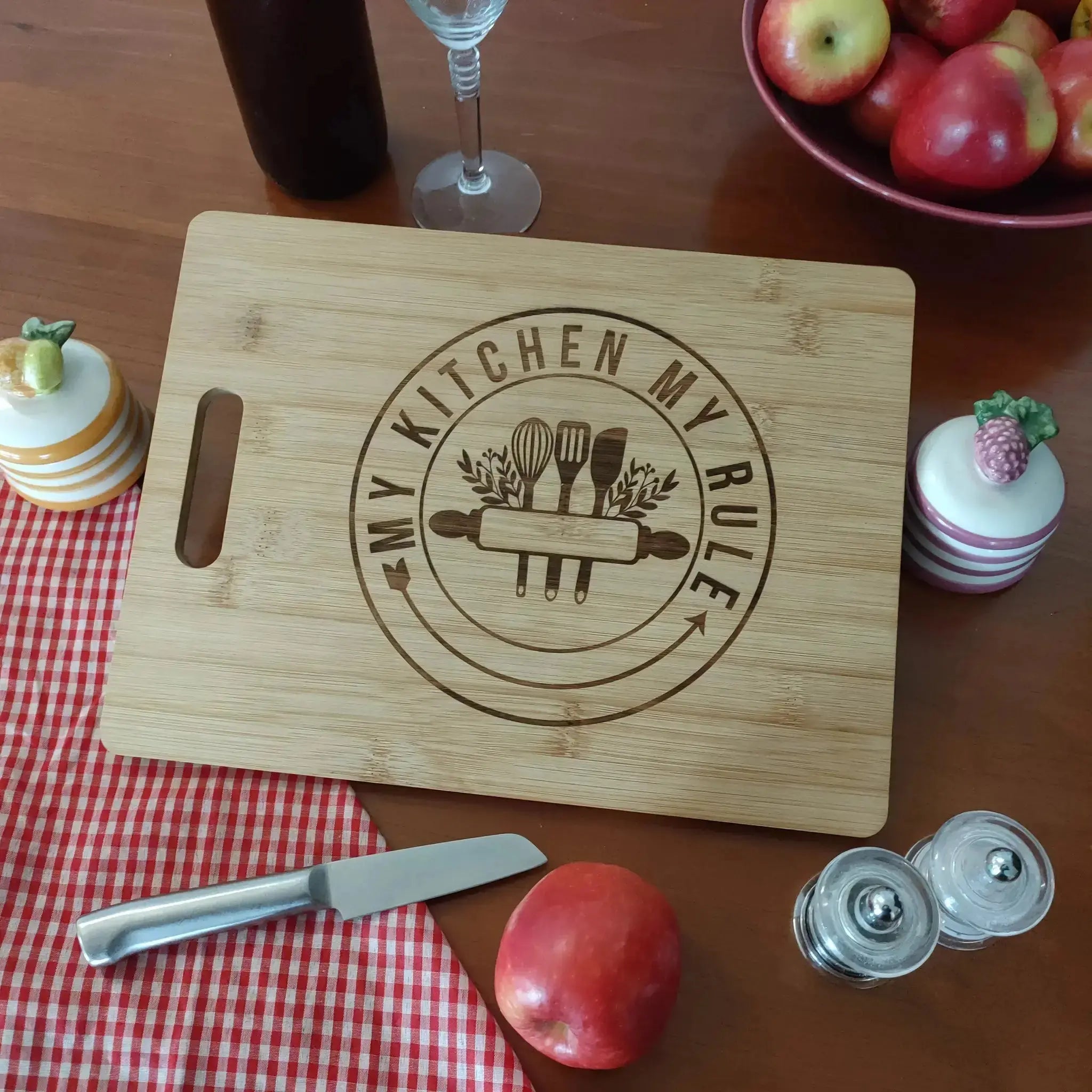 Kitchen Designs Bamboo Cutting Board Burn Wow