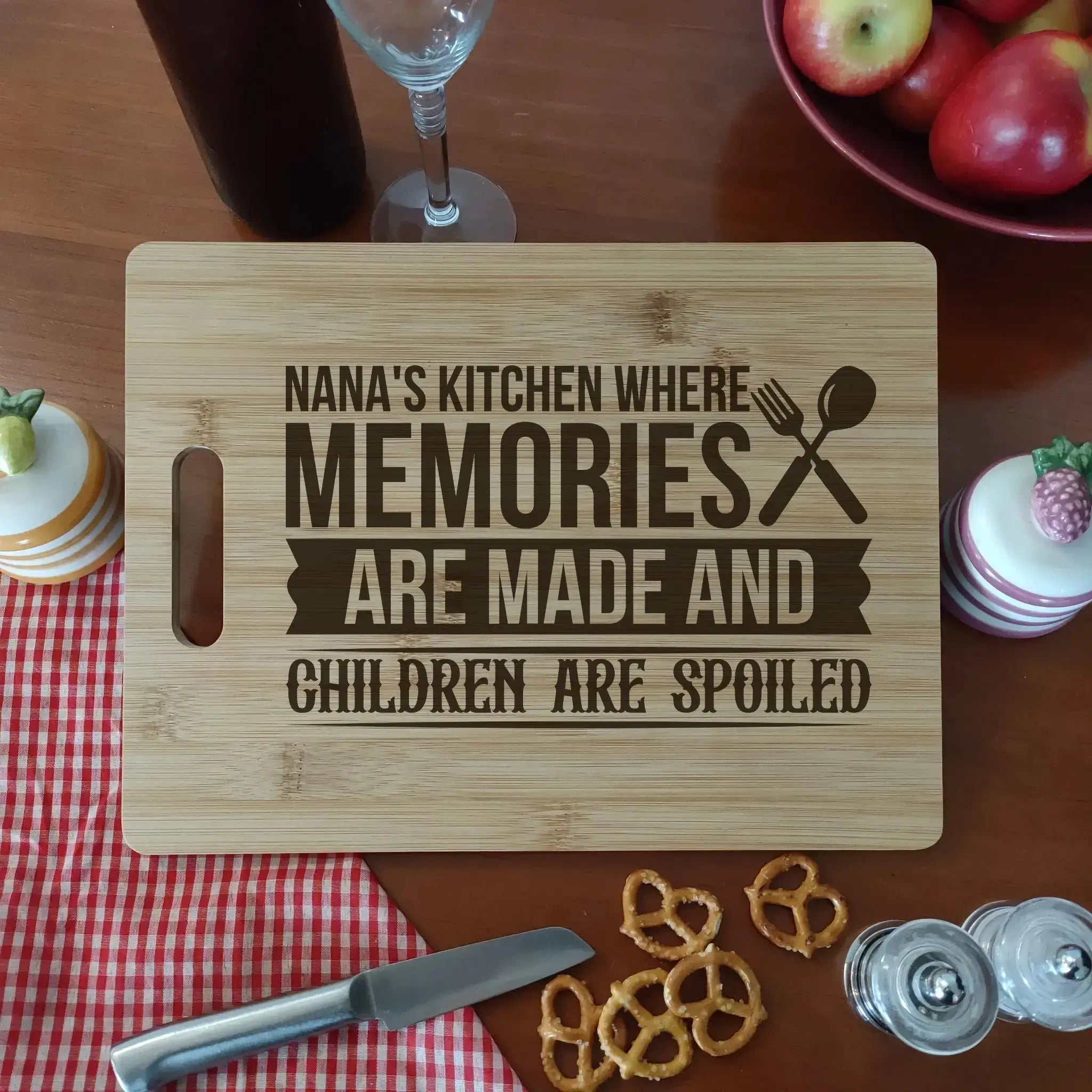 Kitchen Designs Bamboo Cutting Board Burn Wow