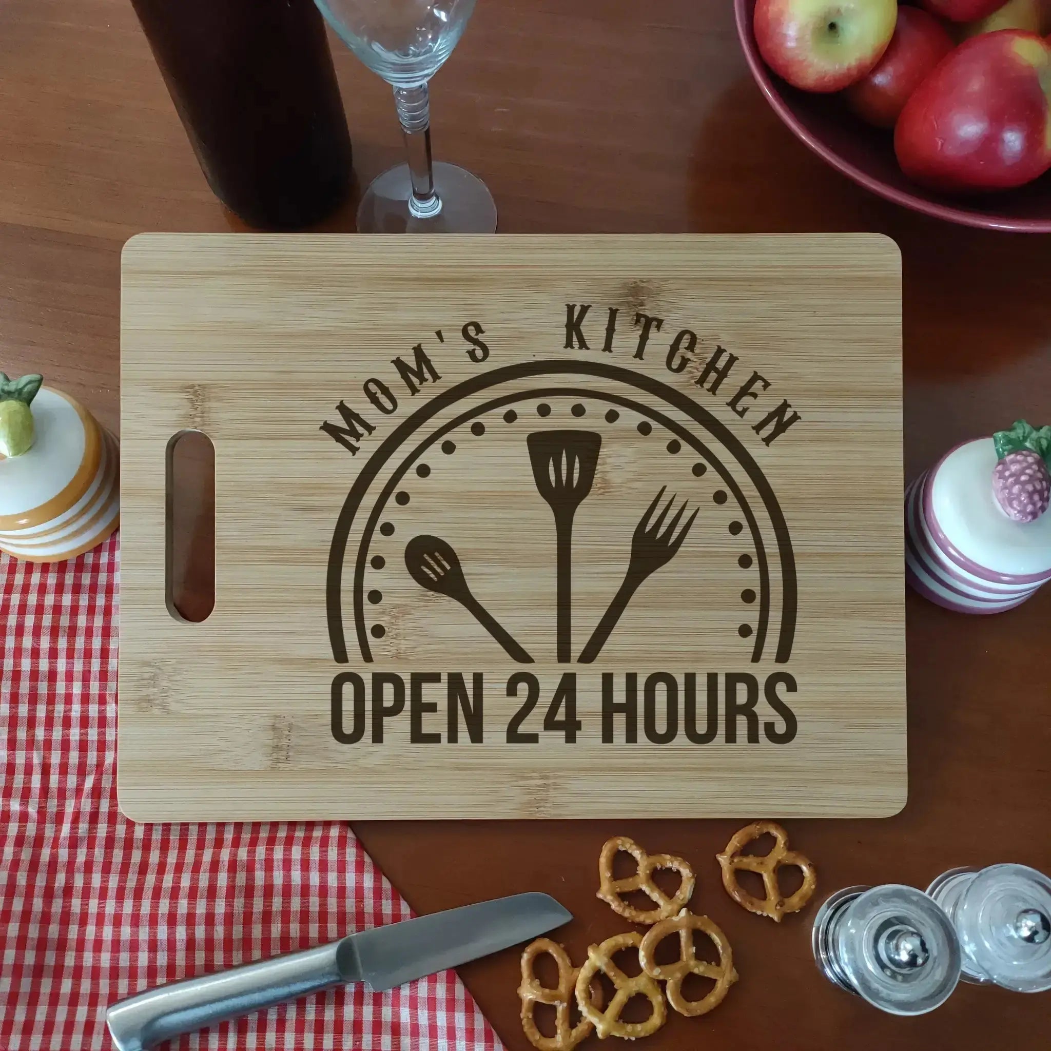 Kitchen Designs Bamboo Cutting Board Burn Wow