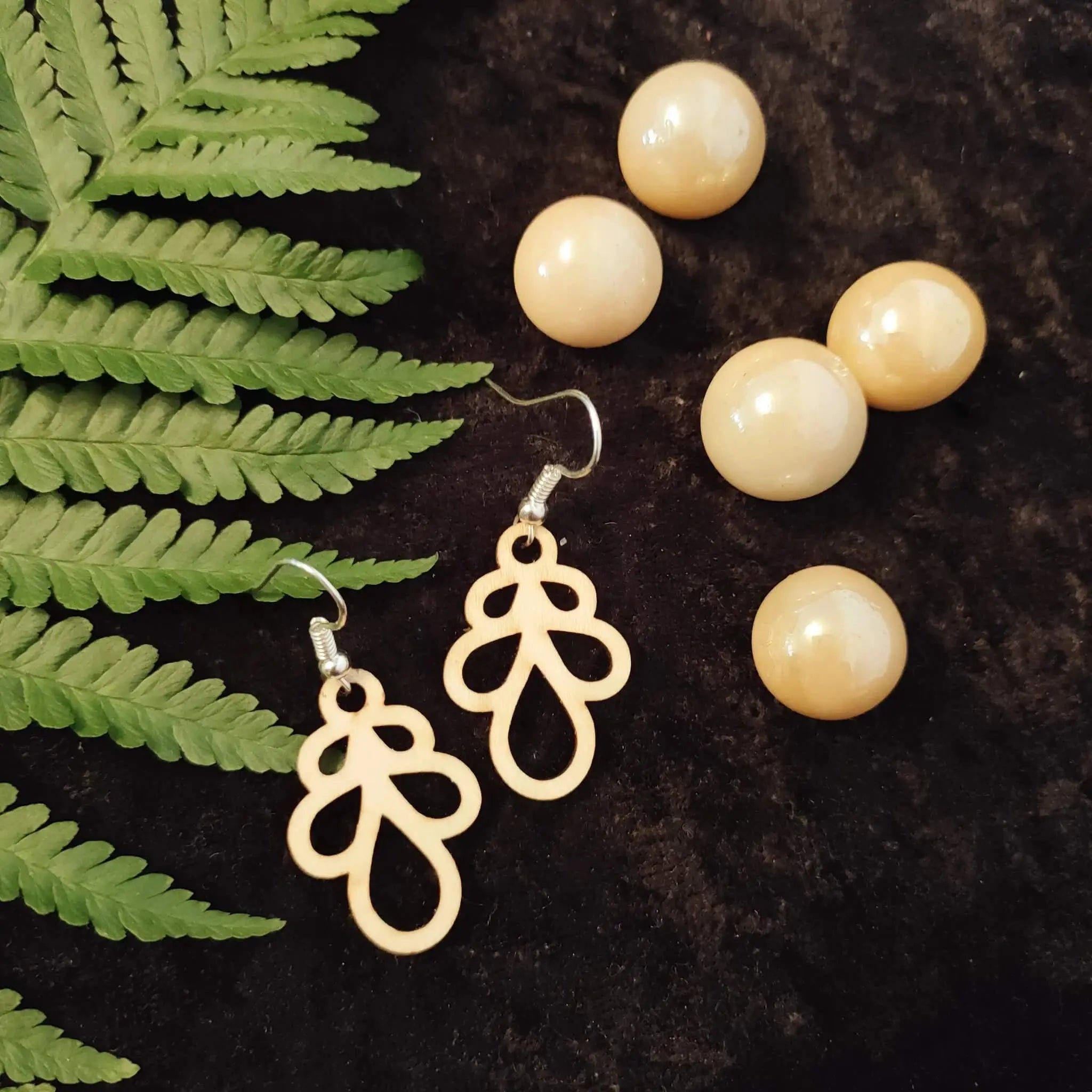 Drop Natural Earrings