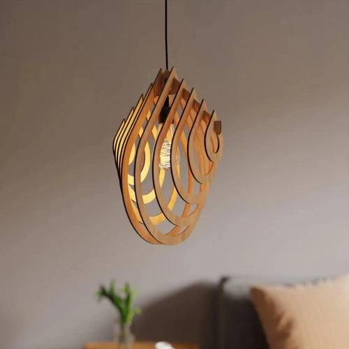 Teardrop Lamp Shade Burn Wow