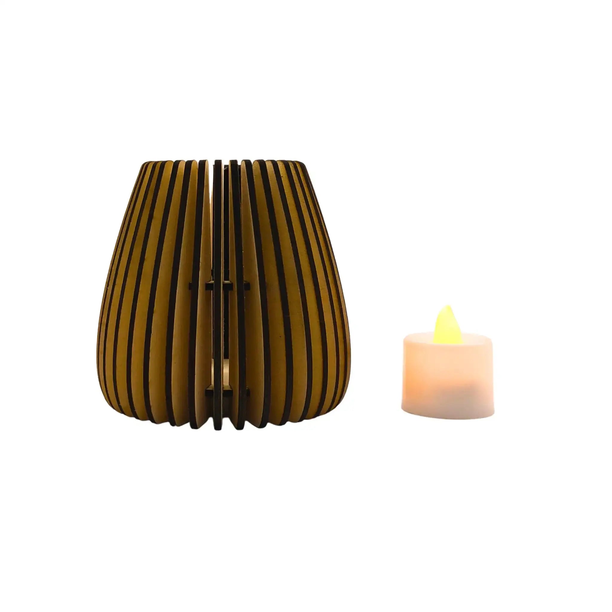 Droplet Tealight Lantern Burn Wow
