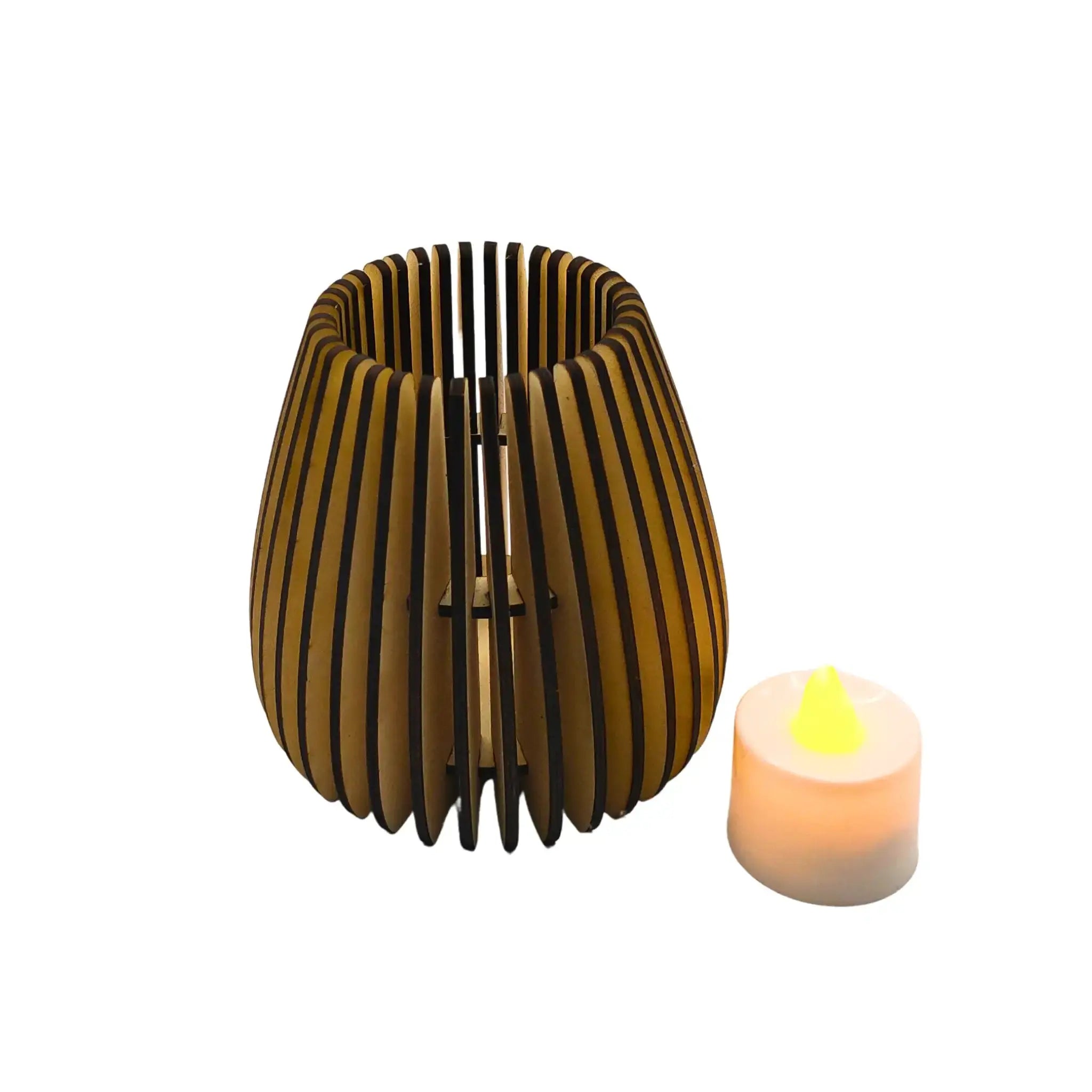 Droplet Tealight Lantern Burn Wow
