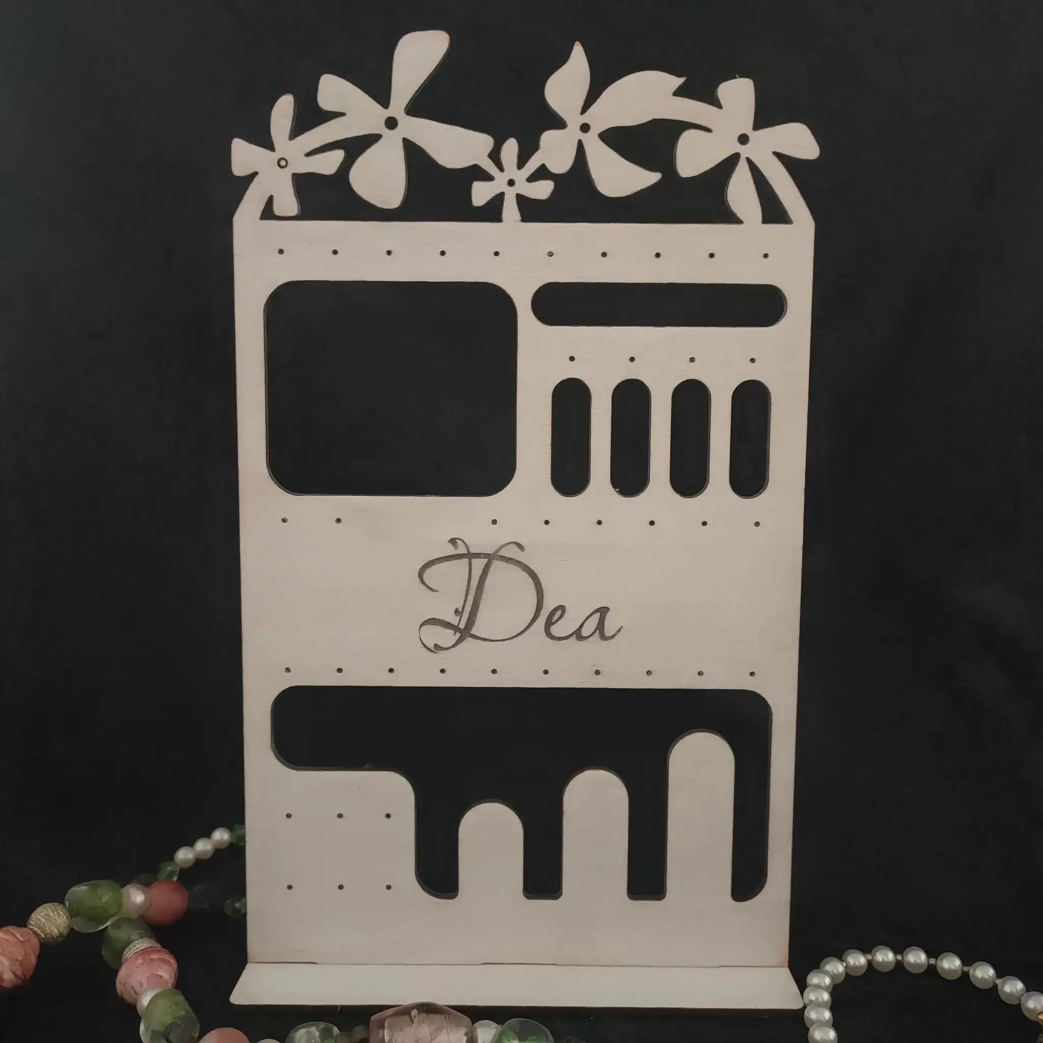 Earrings and Rings Display Stand Burn Wow