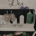 Earrings and Rings Display Stand Burn Wow