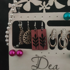 Earrings and Rings Display Stand Burn Wow