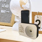 Girl Band Designs Wooden Phone Speaker Box Burn Wow