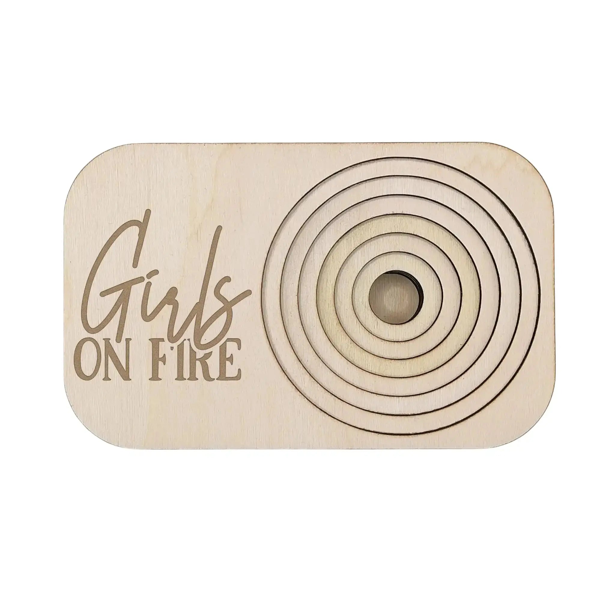 Girl Band Designs Wooden Phone Speaker Box Burn Wow