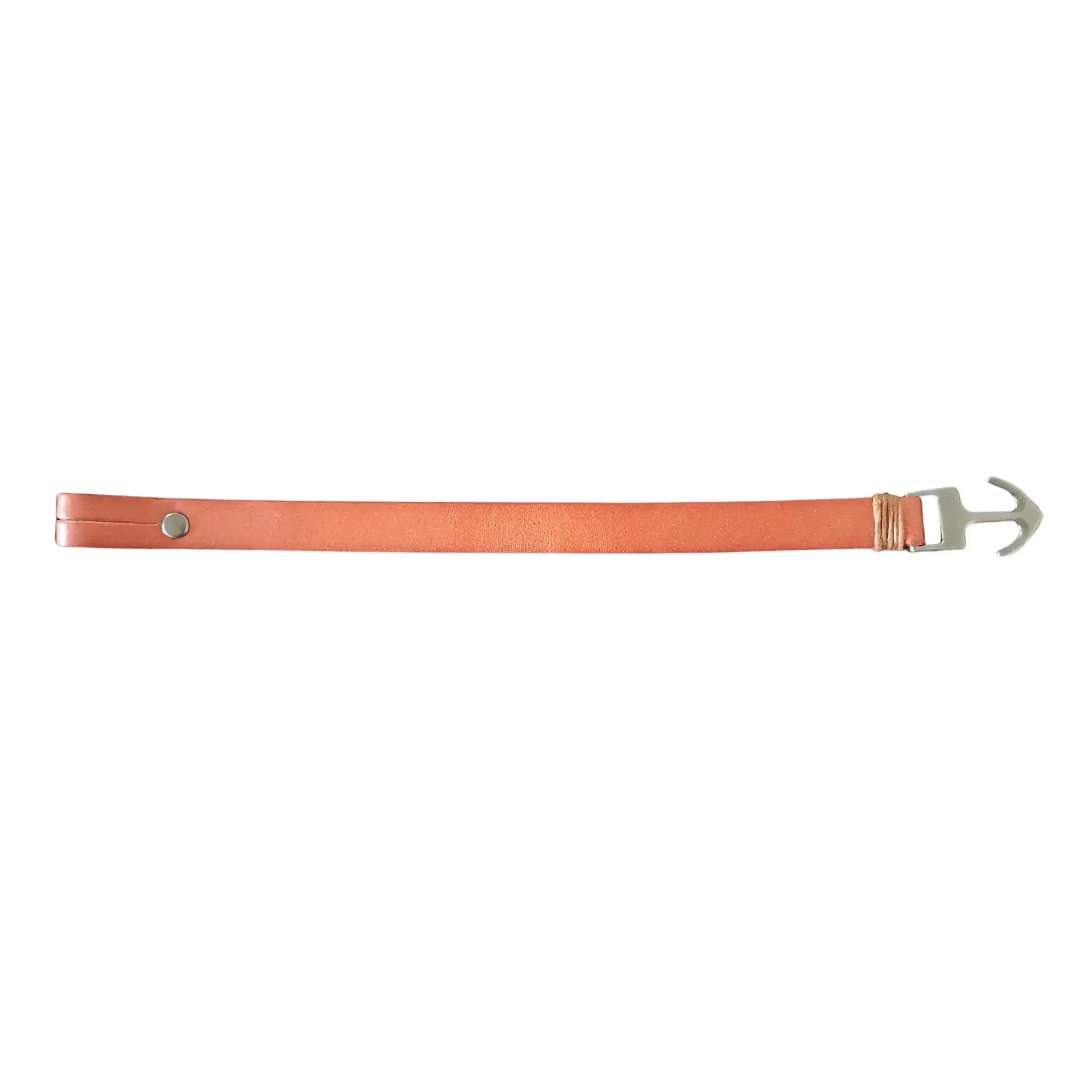 Brown Leather Bracelet Burn Wow
