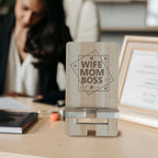 Bamboo Phone Stand for Women
