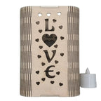 Love Design Tealight Lantern Burn Wow