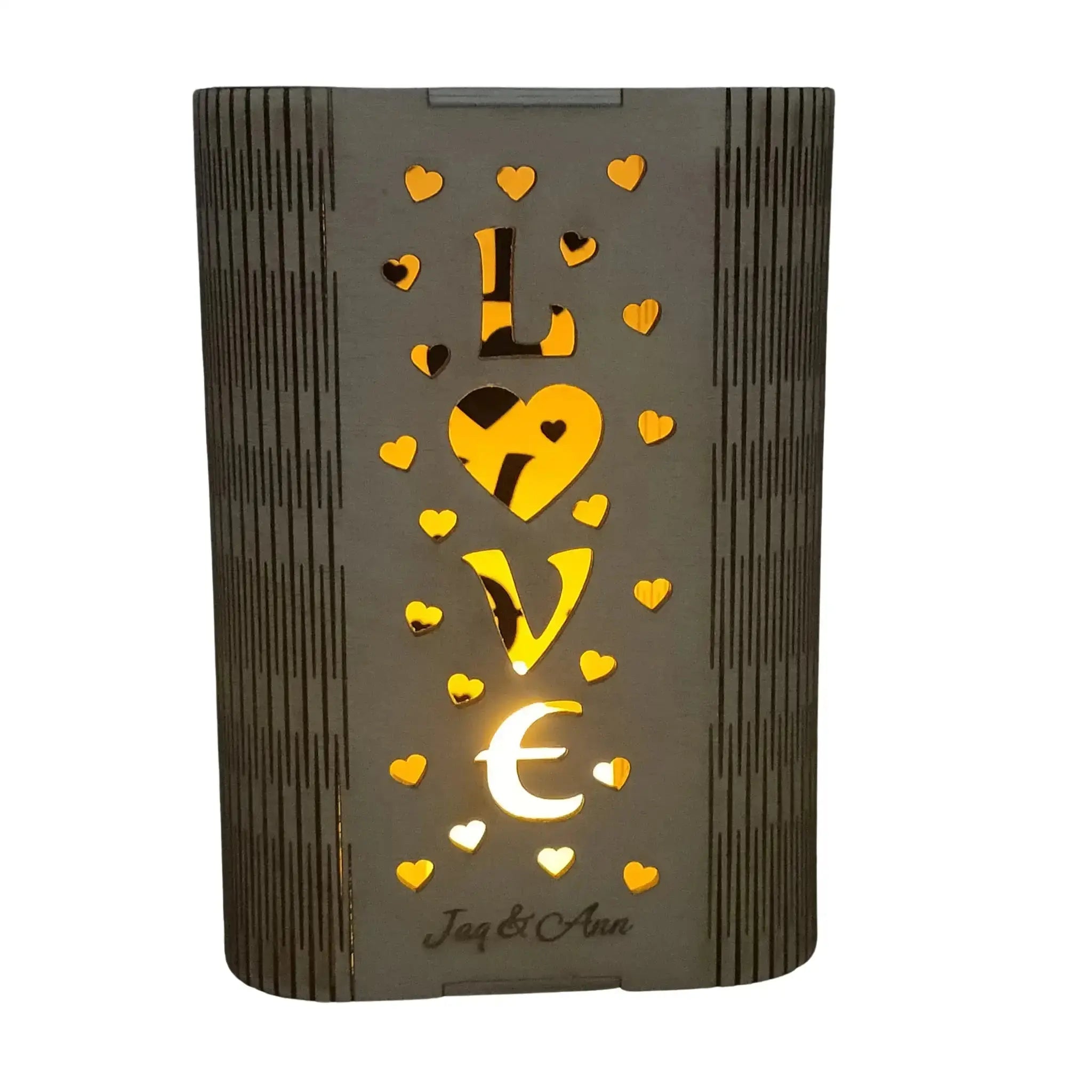 Love Design Tealight Lantern Burn Wow