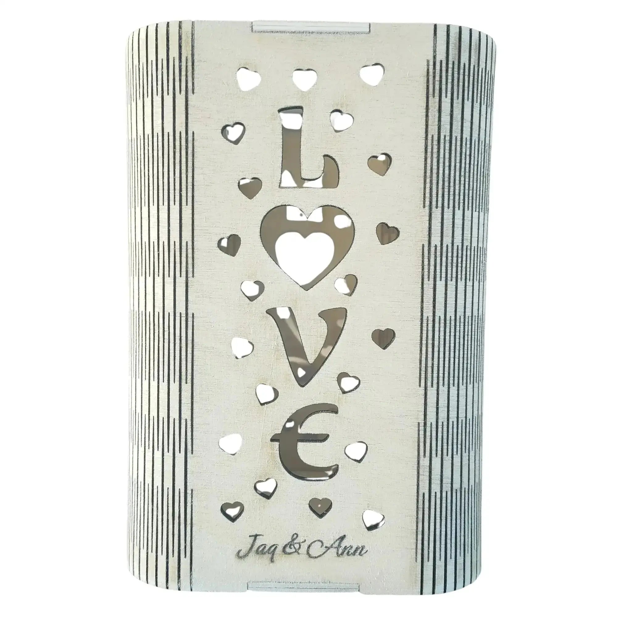 Love Design Tealight Lantern Burn Wow