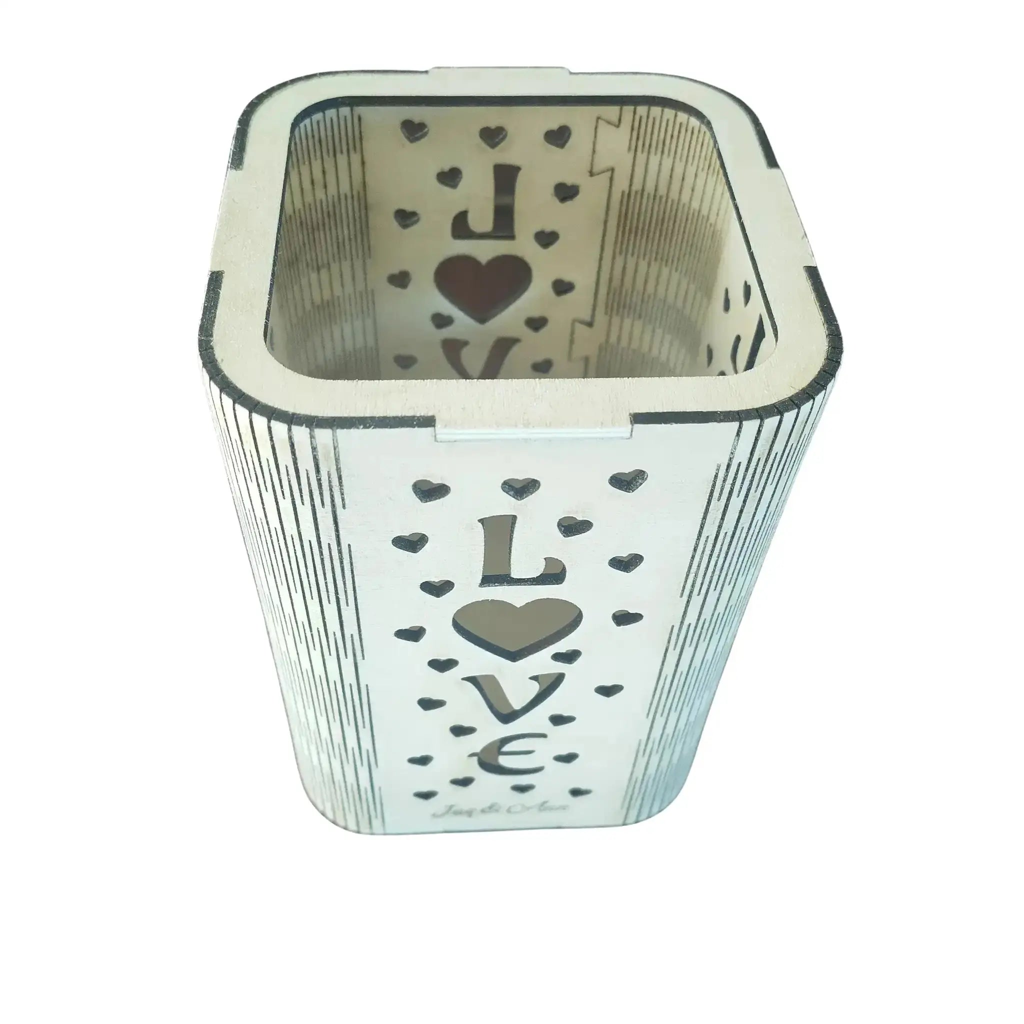 Love Design Tealight Lantern Burn Wow