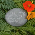 Pet Memorial Stones Burn Wow