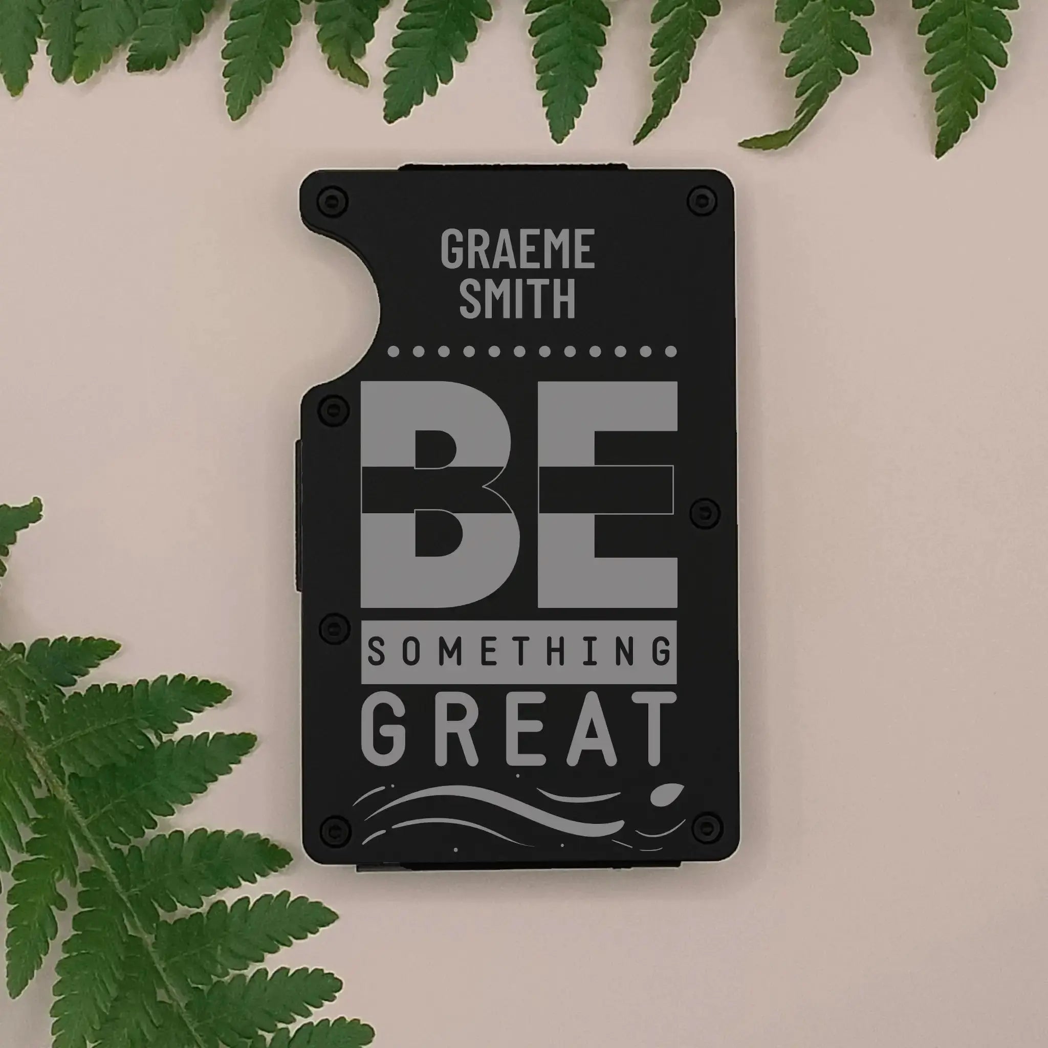 Be Great Minimalist Wallet Burn Wow