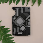Geometric Minimalist Wallet Burn Wow