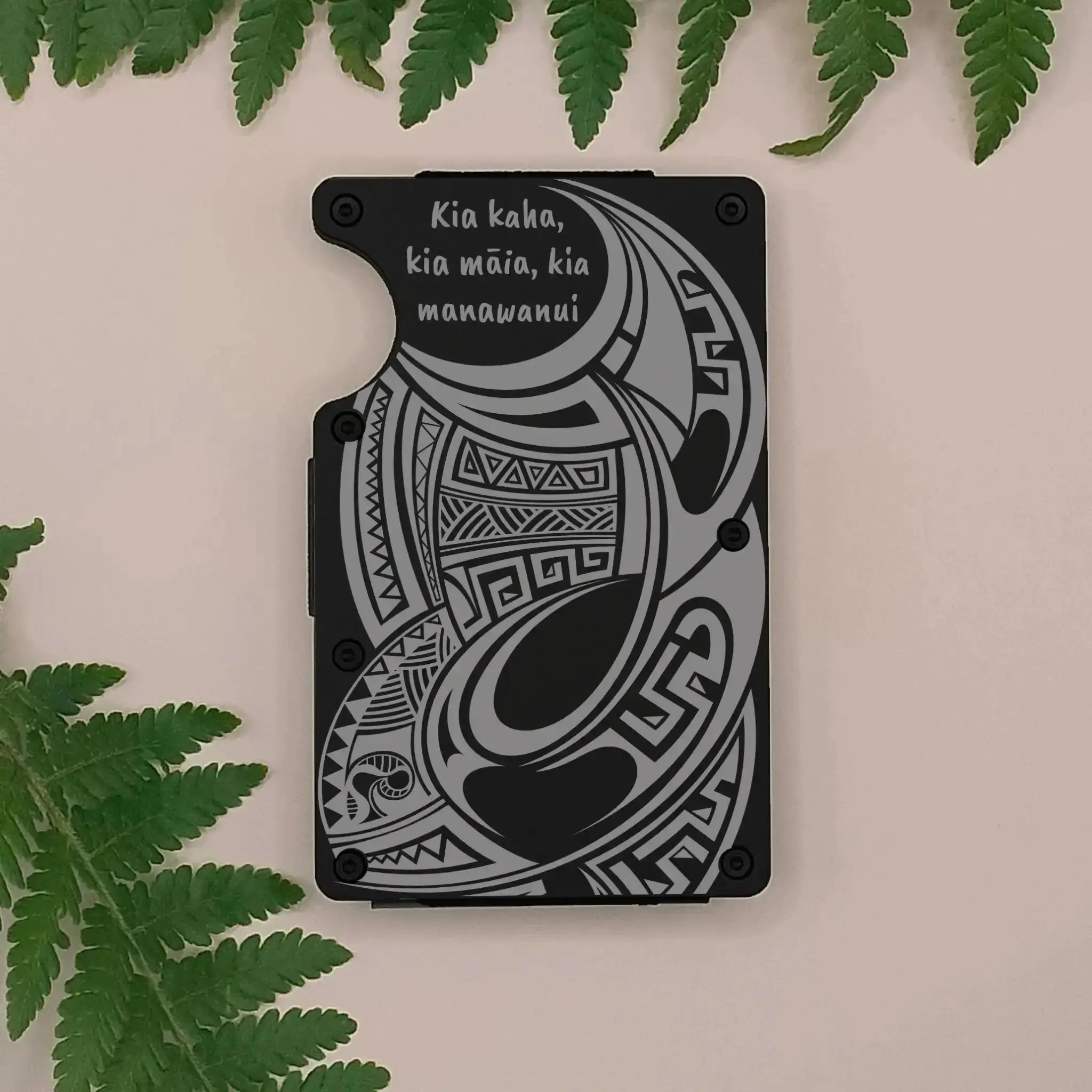 Aluminum Minimalist Wallet Copy Burn Wow