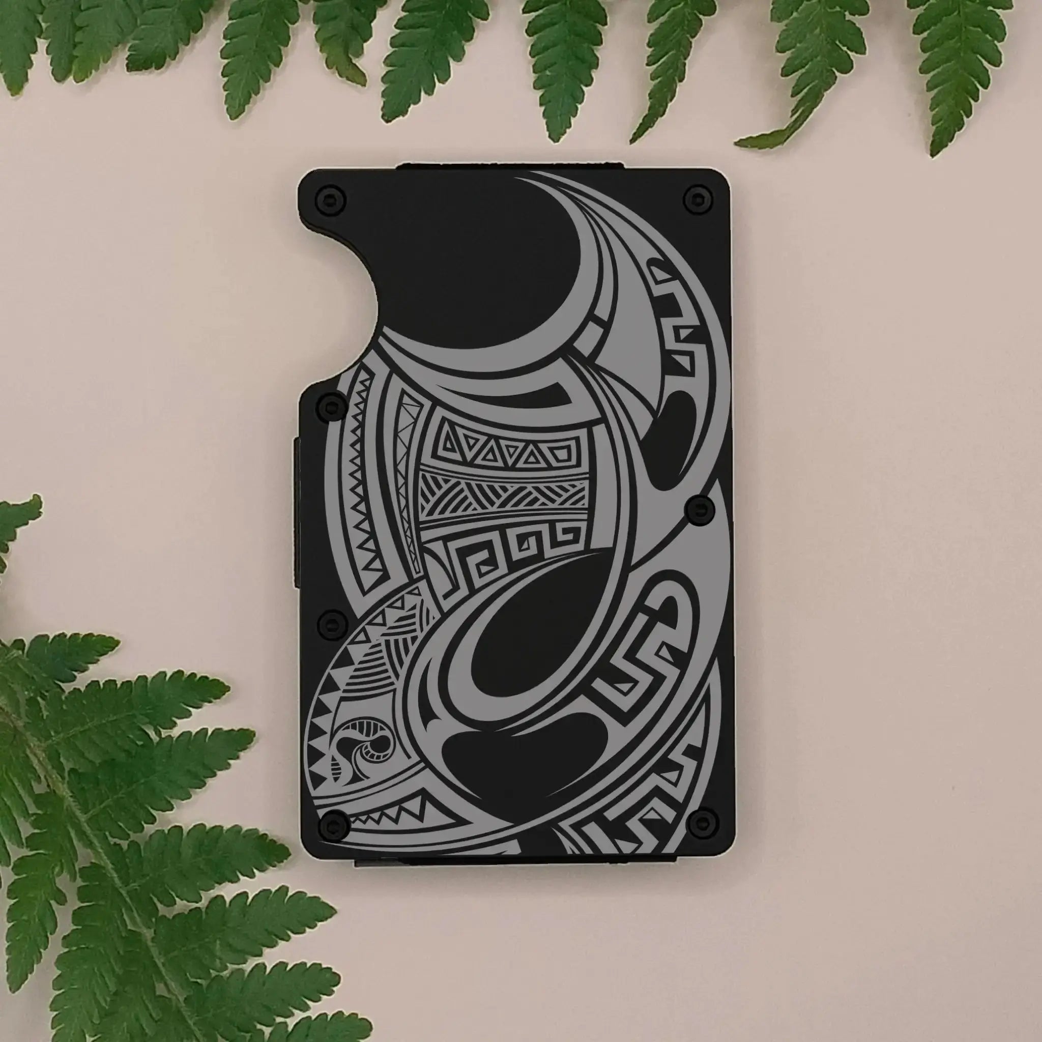Tribal Minimalist Wallet Burn Wow