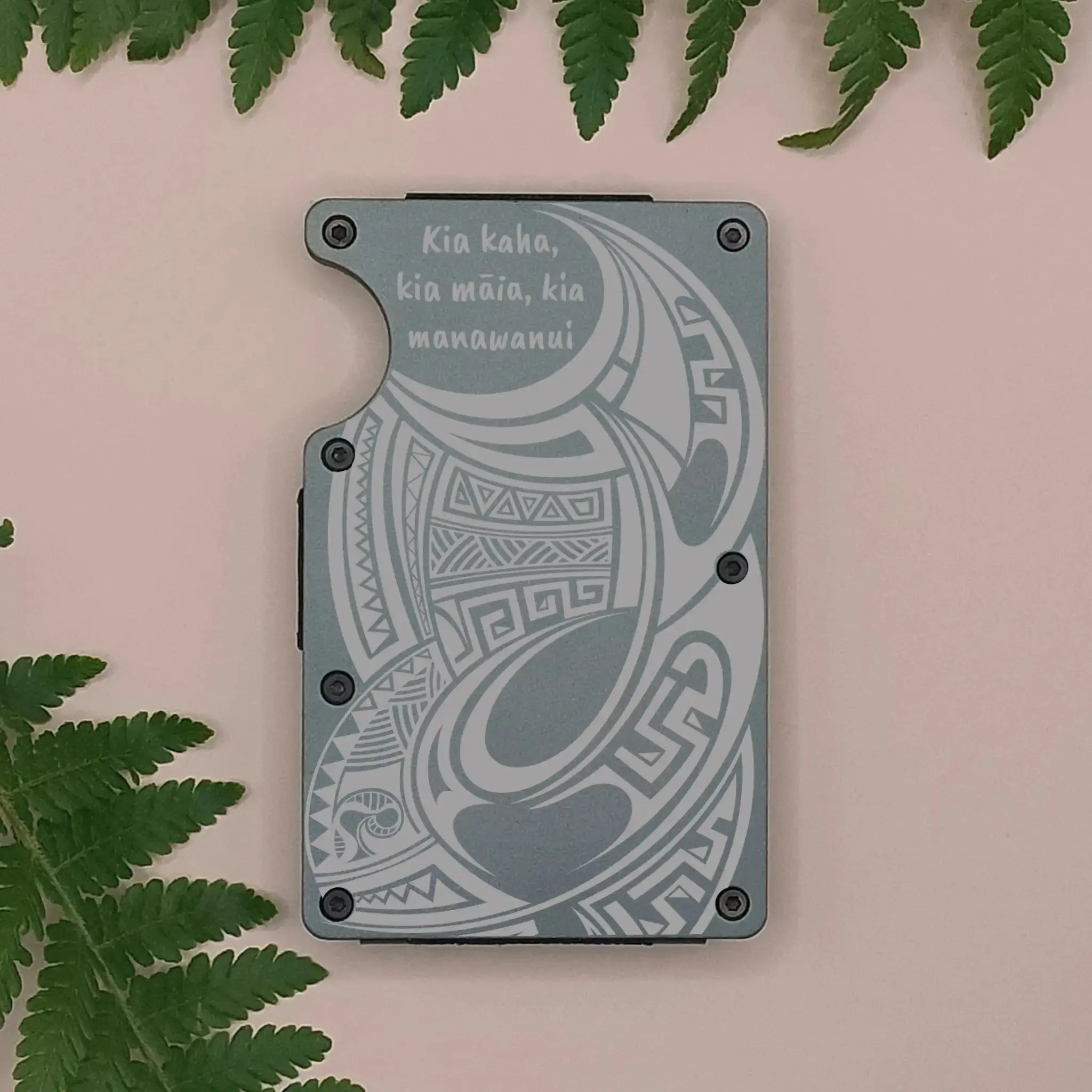 Tribal Minimalist Wallet Burn Wow