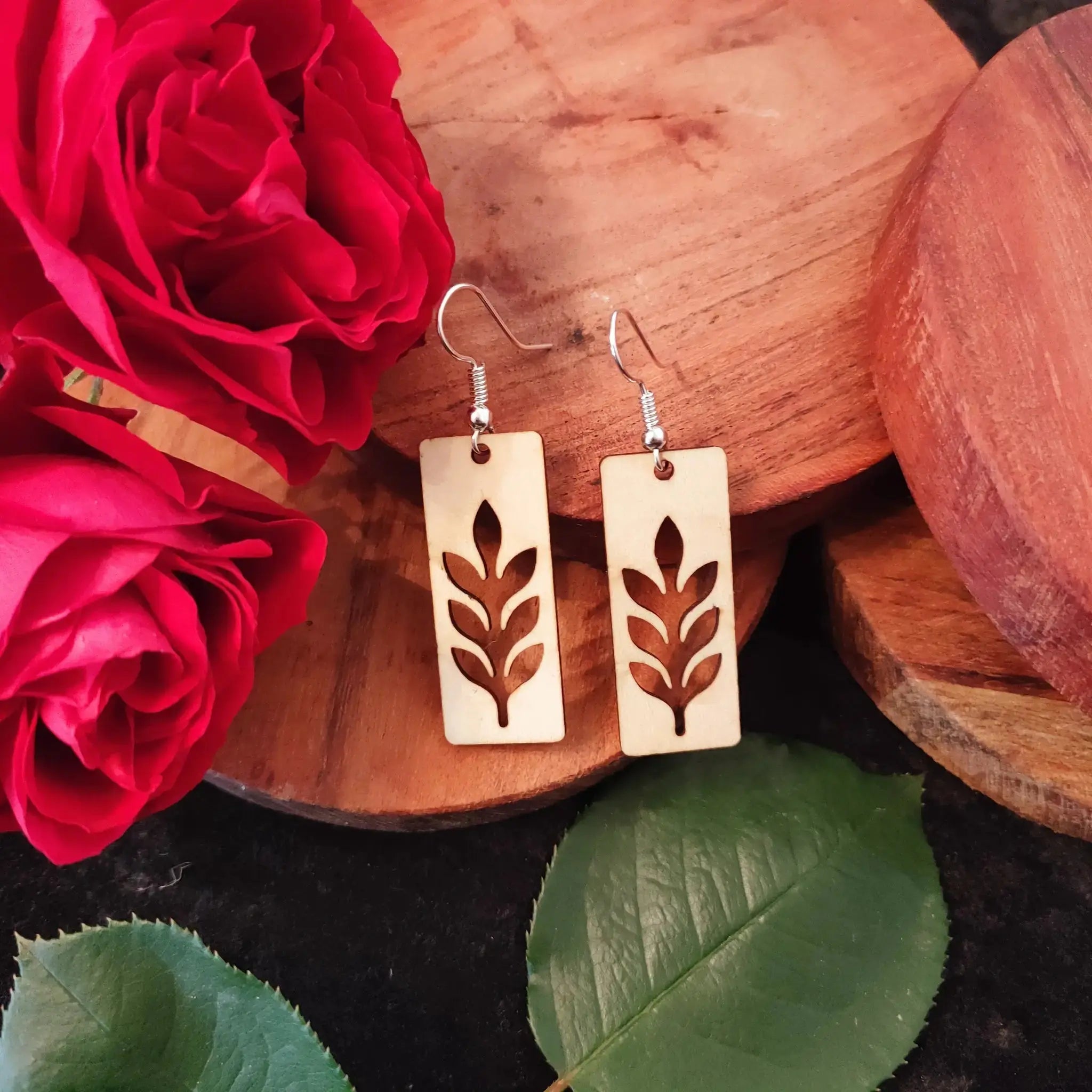 Plant Natural Earrings