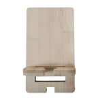 Bamboo Phone Stand for Dad Burn Wow