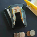 Metal Minimalist Wallet (DONT DELETE FOR JUDGEME REVIEW) Burn Wow