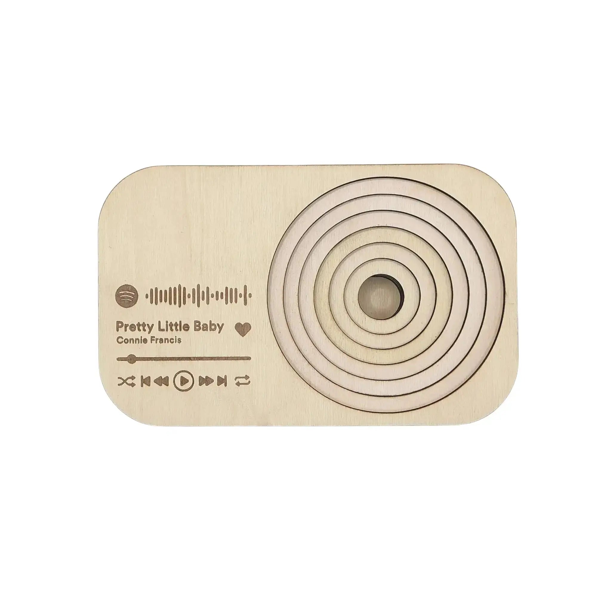Spotify Code Wooden Phone Speaker Box Burn Wow