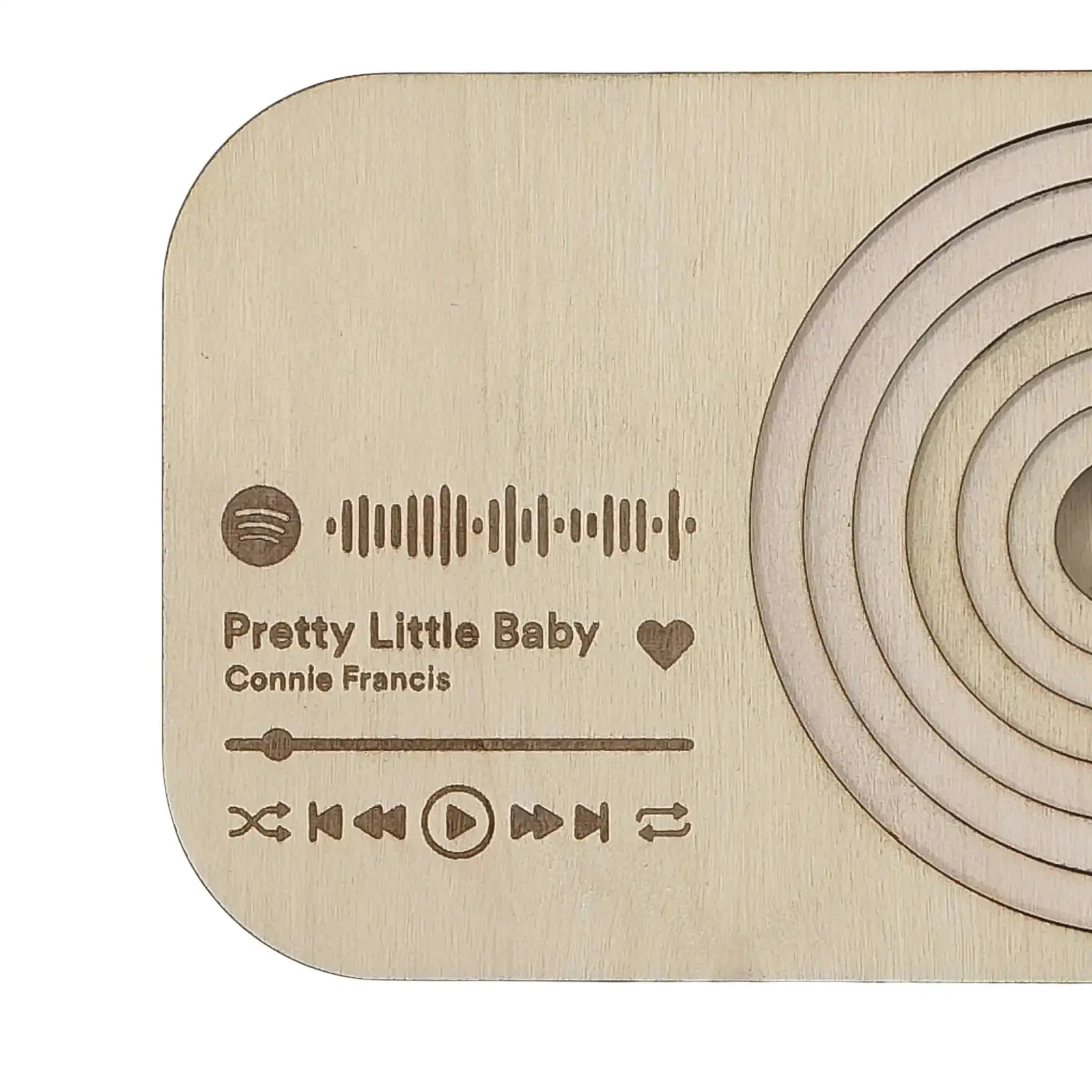 Spotify Code Wooden Phone Speaker Box Burn Wow