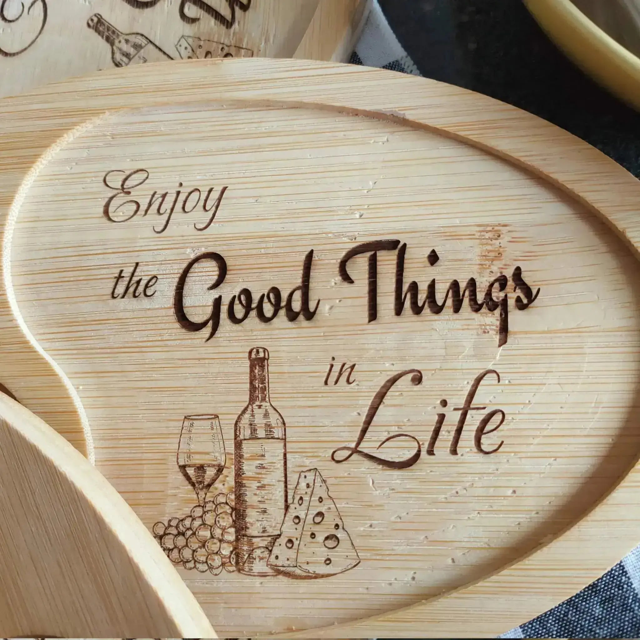 Wine Designs Oval Snack Trays (Set of 4) Burn Wow
