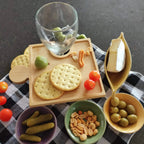 Wine Designs Puzzle Snack Trays (Set of 4) Burn Wow