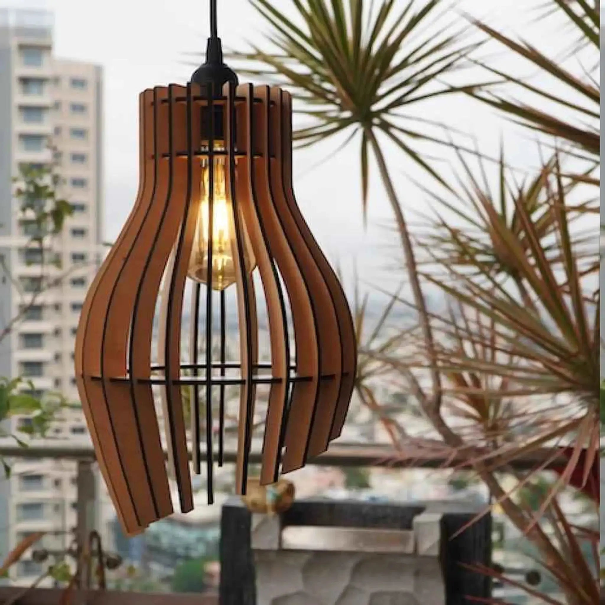 Barrel Curve Lamp Shade Burn Wow