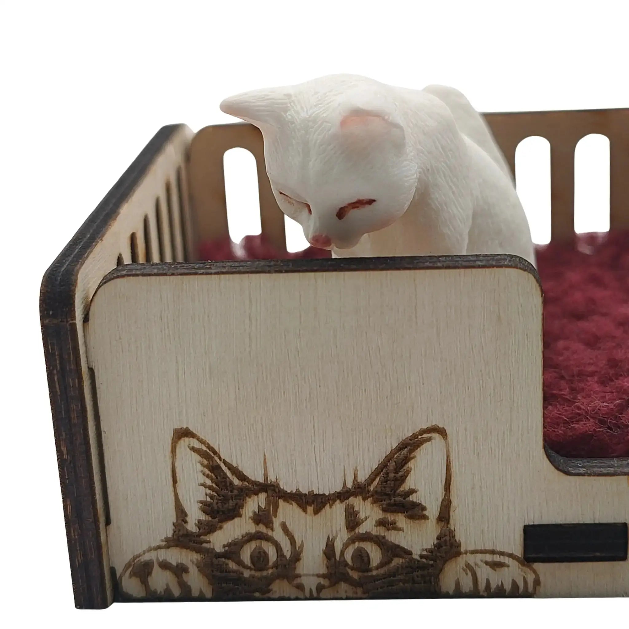 Emotional Support Cat Bed with Pet Burn Wow