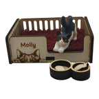 Emotional Support Cat Bed with Pet Burn Wow