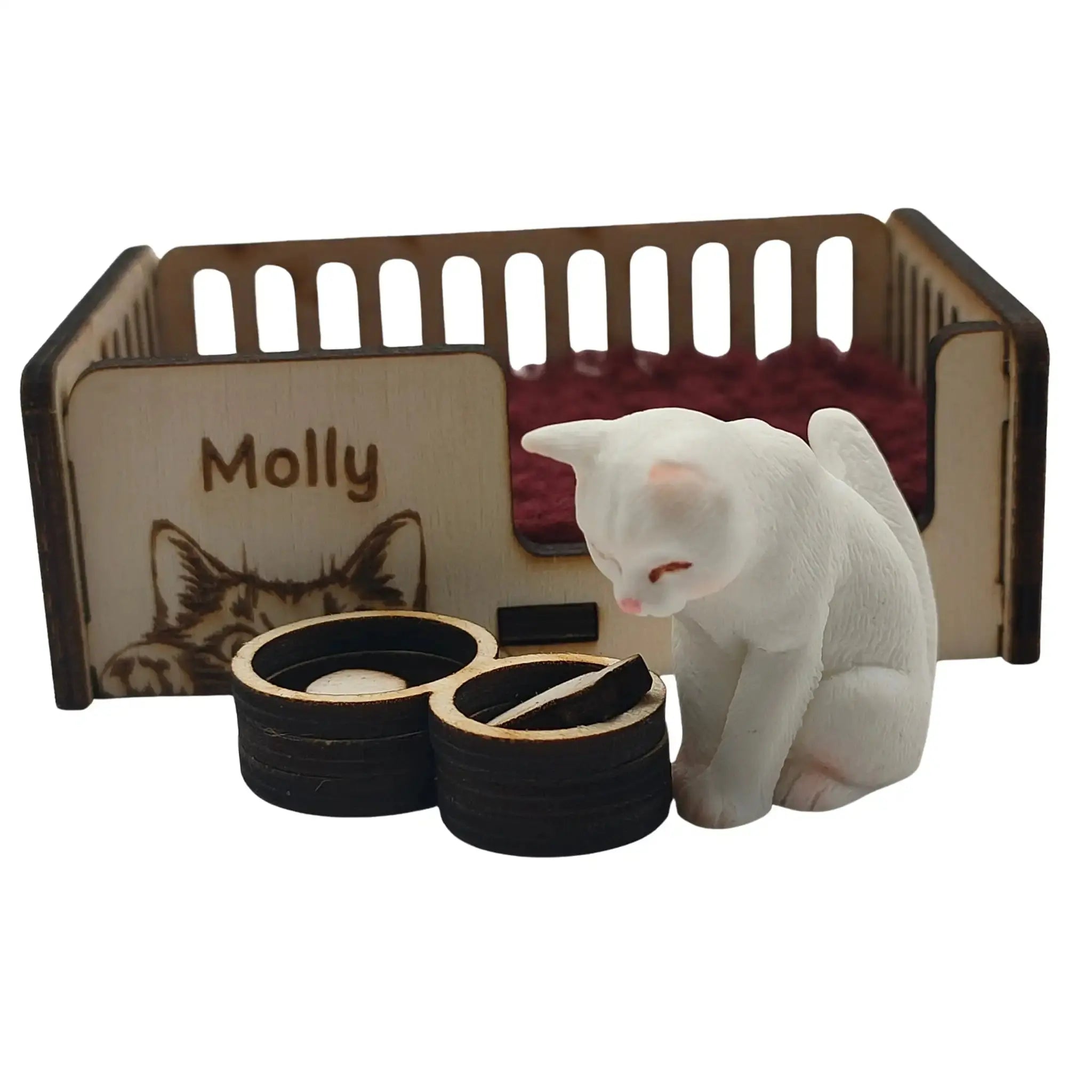 Emotional Support Cat Bed with Pet Burn Wow