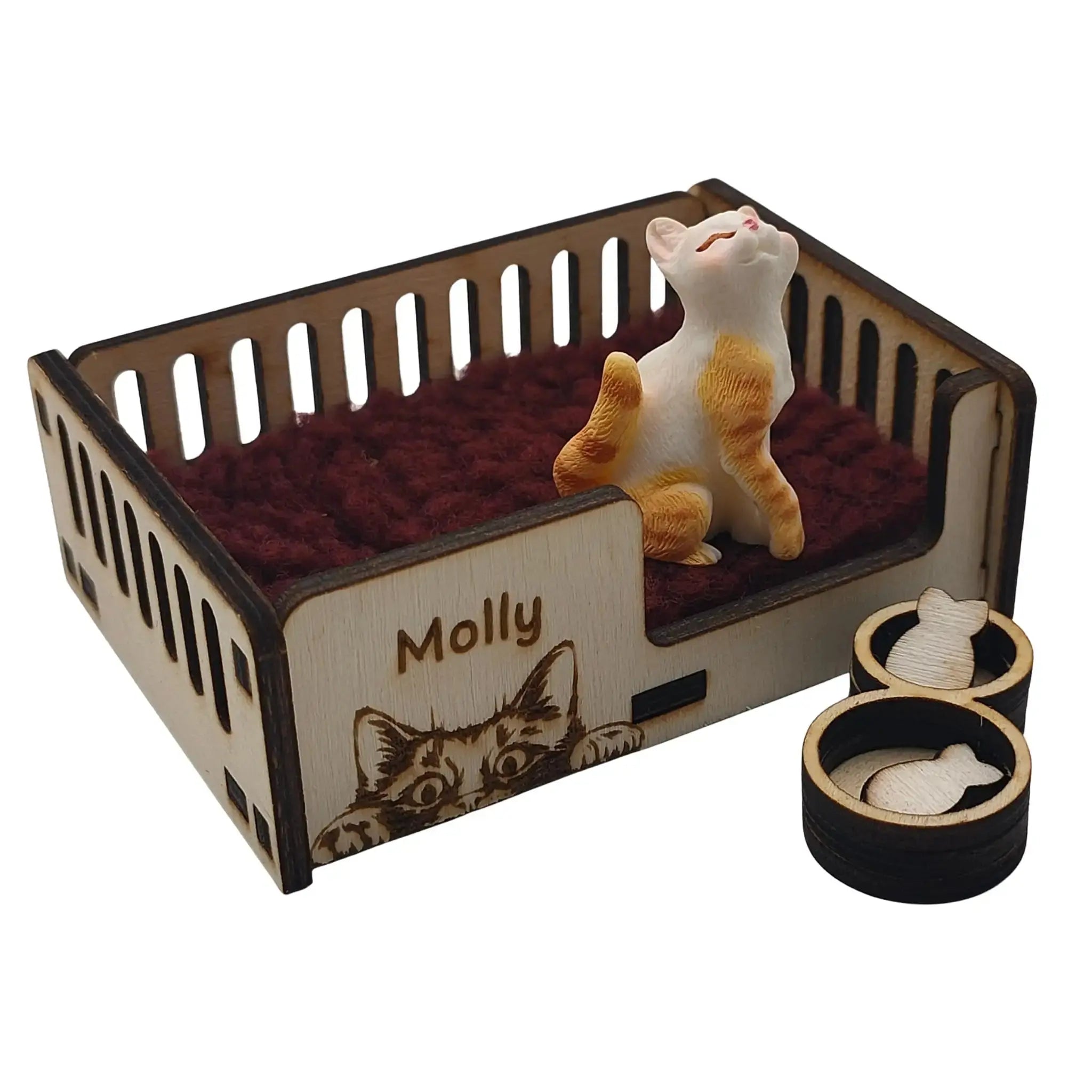 Emotional Support Cat Bed with Pet Burn Wow