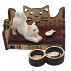 Emotional Support Cat Bench with Pet Burn Wow