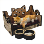Emotional Support Cat Bench with Pet Burn Wow