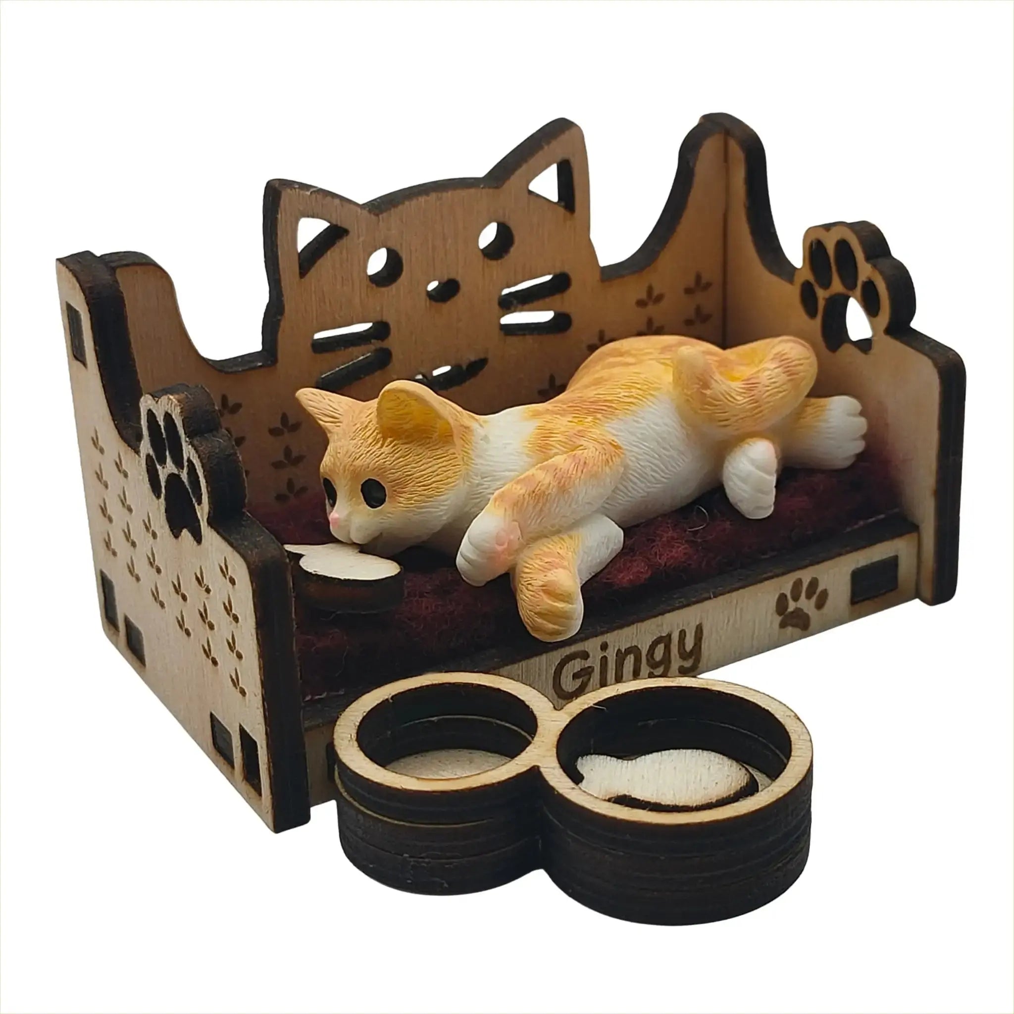 Emotional Support Cat Bench with Pet Burn Wow