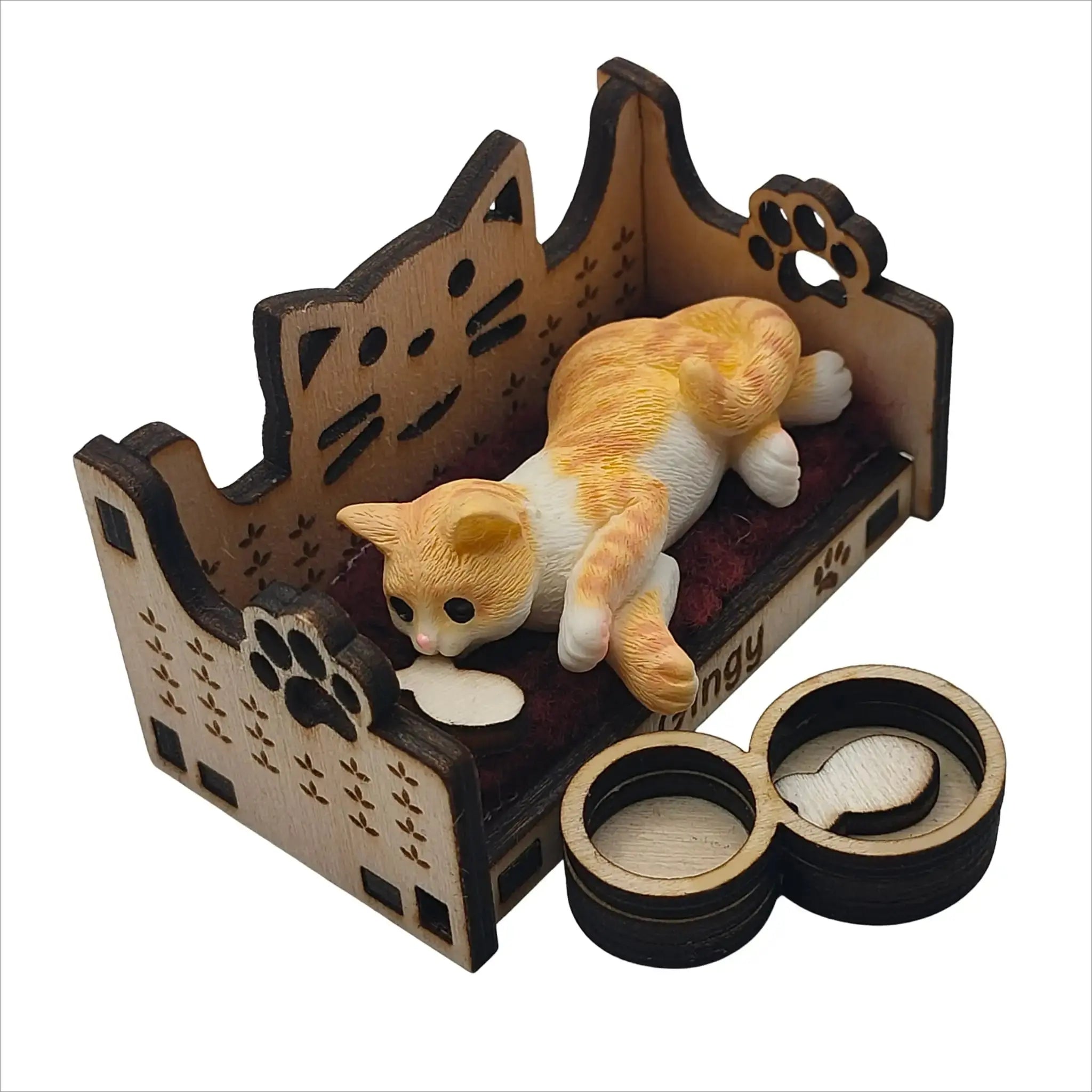 Emotional Support Cat Bench with Pet Burn Wow