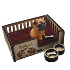 Emotional Support Dog Bed with Pet Burn Wow