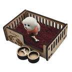 Emotional Support Dog Bed with Pet Burn Wow