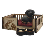 Emotional Support Dog Bed with Pet Burn Wow